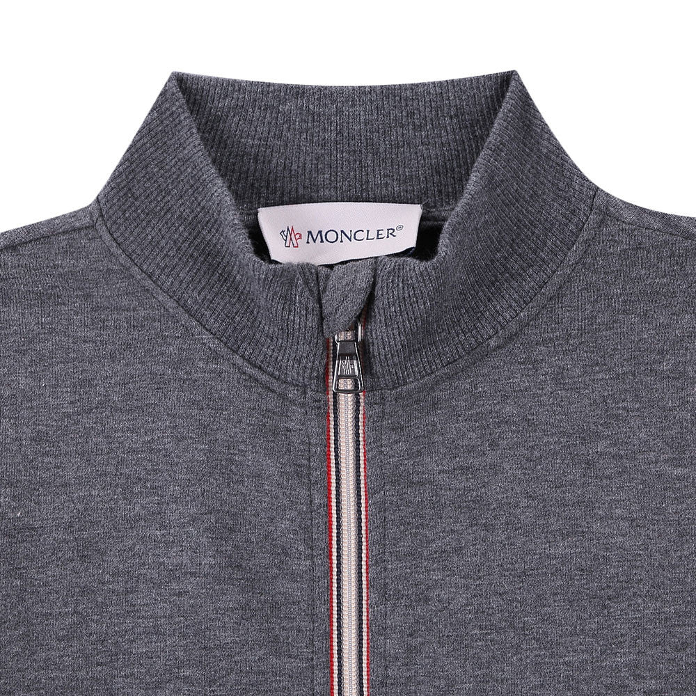Baby Boys Grey Rib Cuffs Cotton Tracksuit