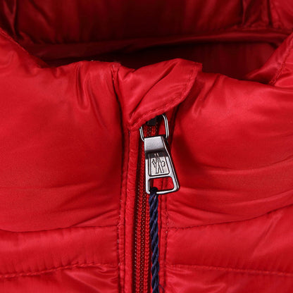 Baby Boys Red Hooded 'Macaire'Padded Down Jacket