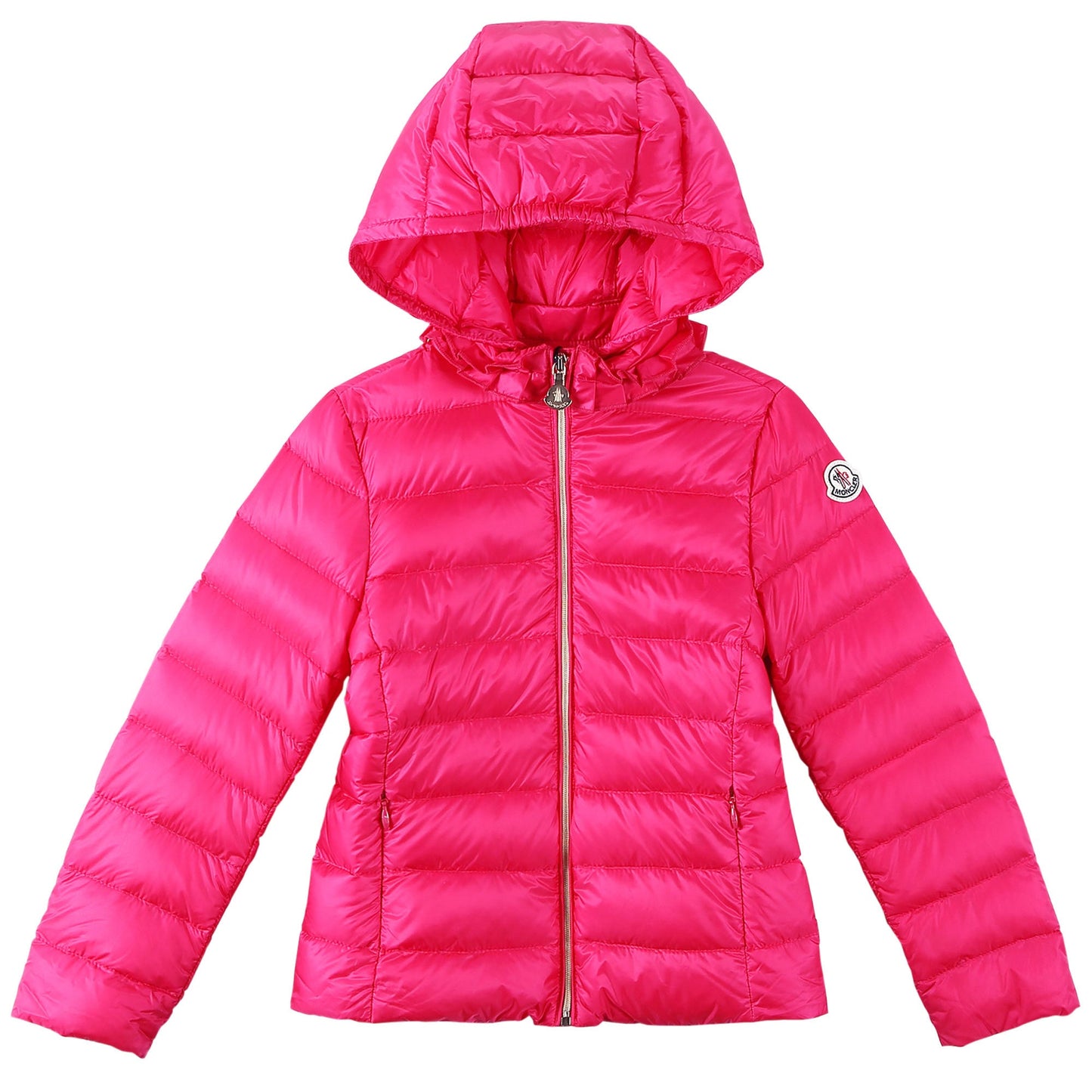 Girls Rose Red Down Padded Hooded 'Iraida' Jackets
