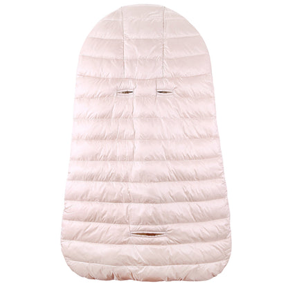 Baby Light Pink Down Padded 'Sacco' Sleeping Bag(74cm)