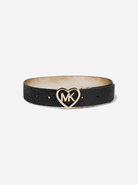 Michael Kors 女童双面腰带（黑色）