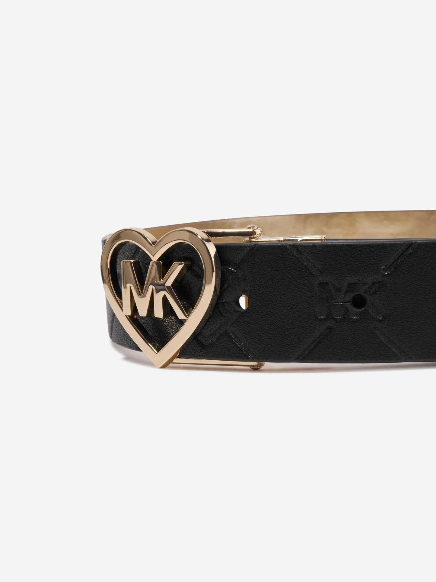 Michael Kors 女童双面腰带（黑色）