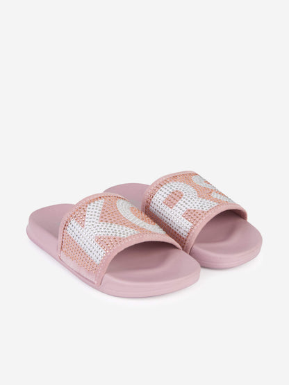 Michael Kors Diamante 徽标拖鞋