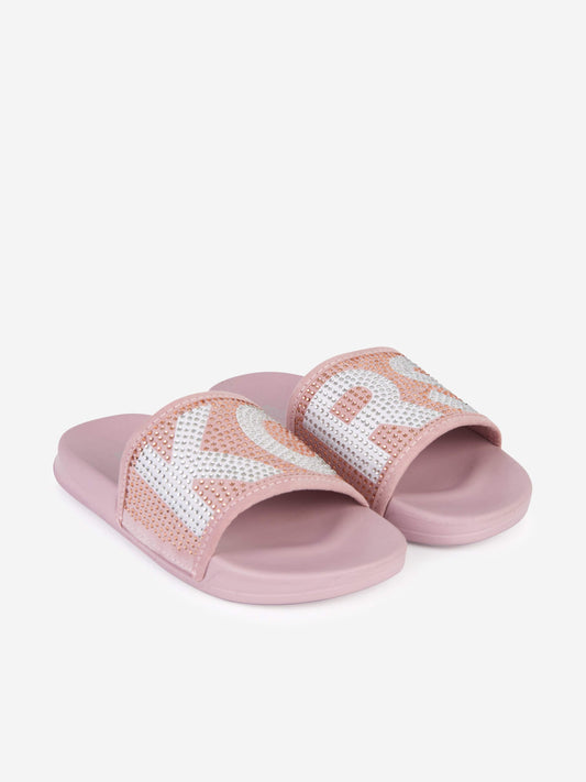 Michael Kors Diamante 徽标拖鞋