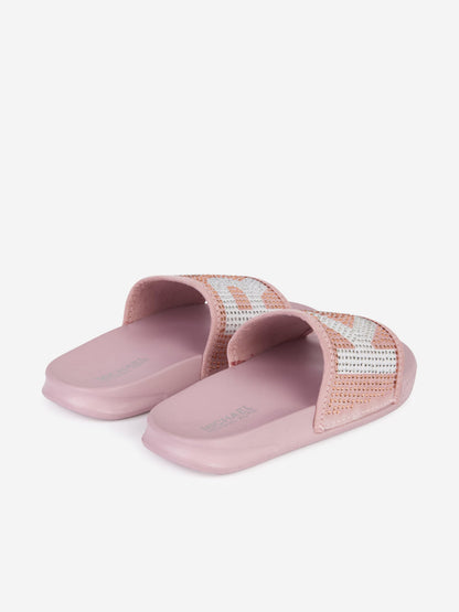 Michael Kors Diamante 徽标拖鞋