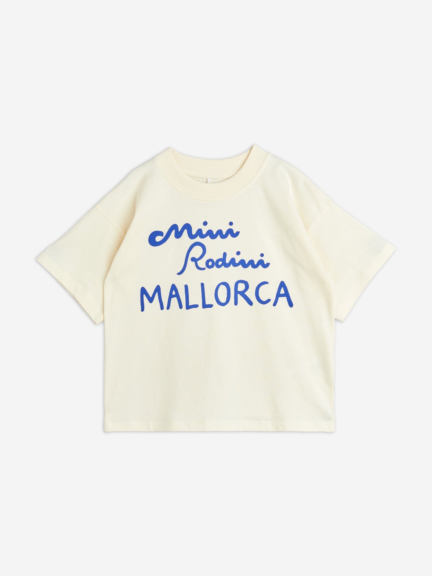 Mini Rodini 儿童 Mallorca 徽标 T 恤（象牙色）