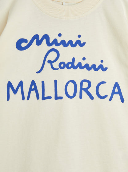 Mini Rodini 儿童 Mallorca 徽标 T 恤（象牙色）