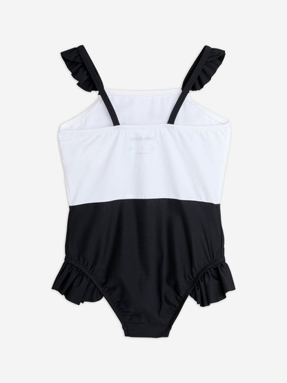 Mini Rodini 女童海豚褶边泳衣（多色）
