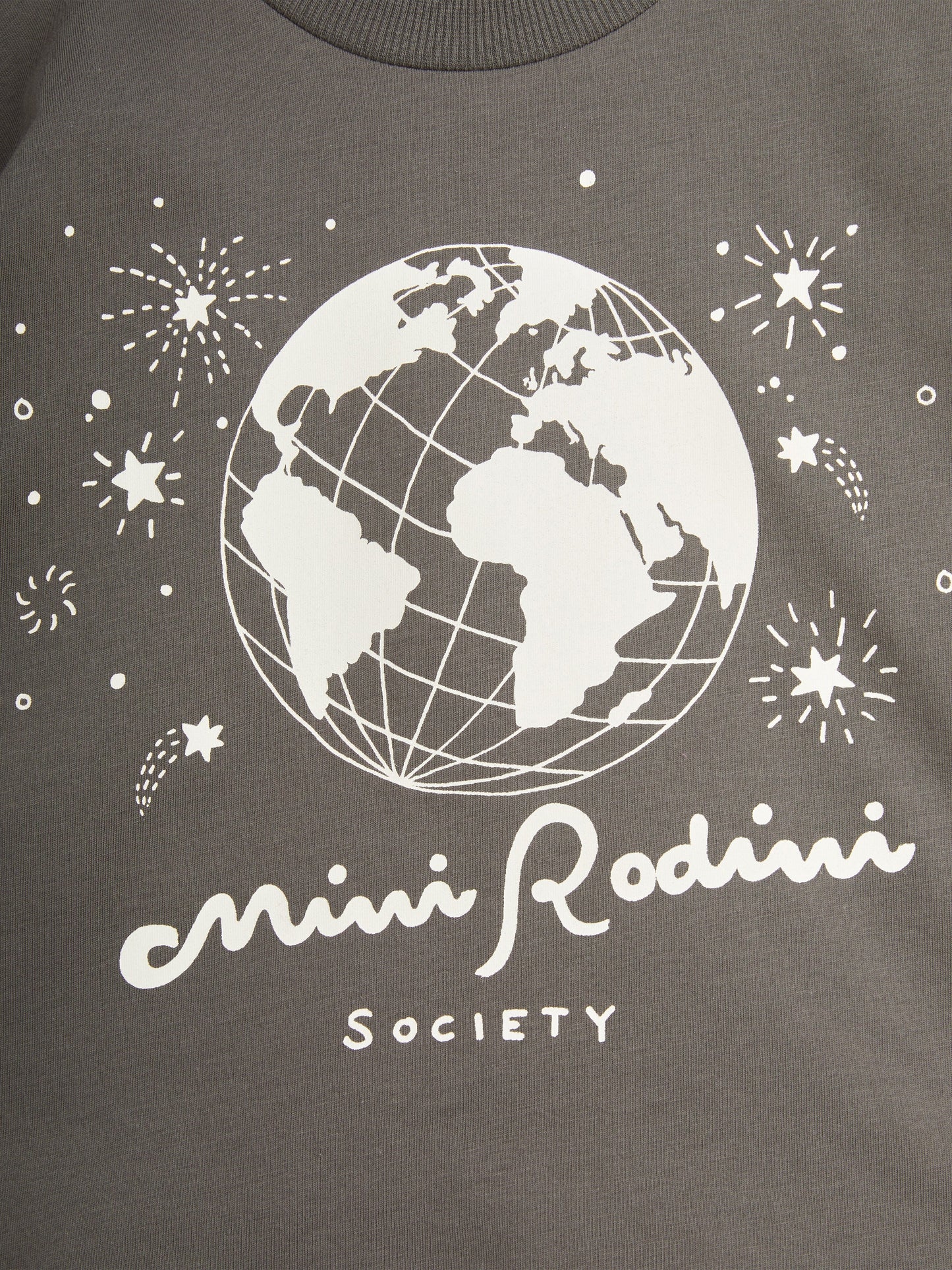 Mini Rodini 男孩社团 T 恤（灰色）