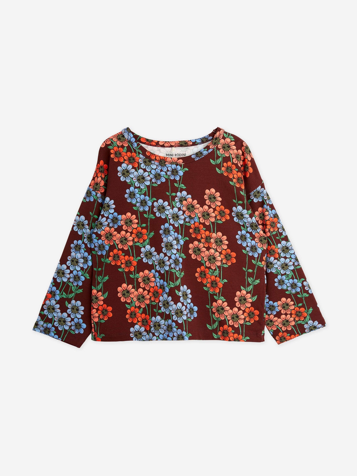 Mini Rodini 女童雏菊长袖 T 恤（多色）