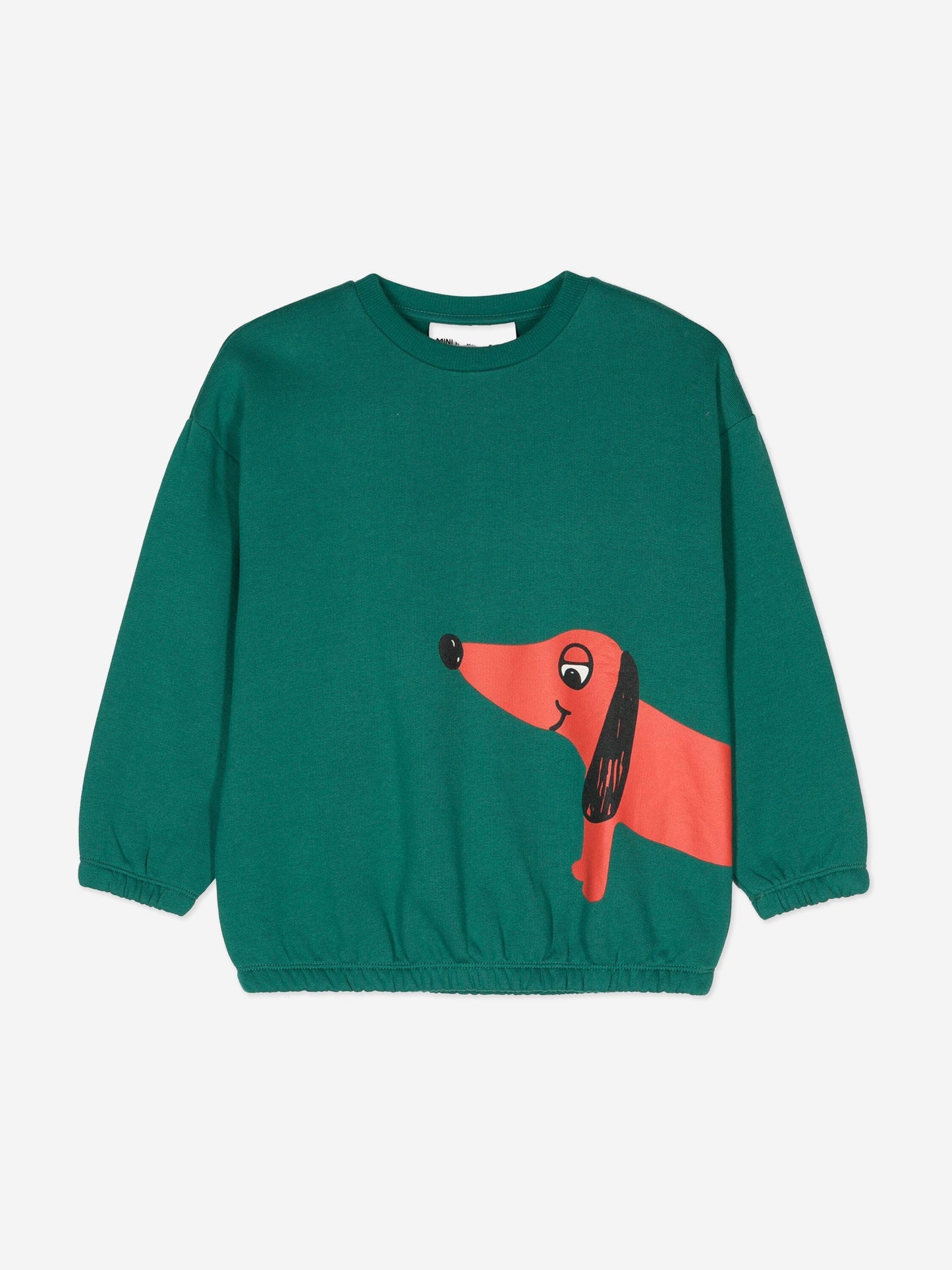 Mini Rodini Kids 绿色狗狗运动衫