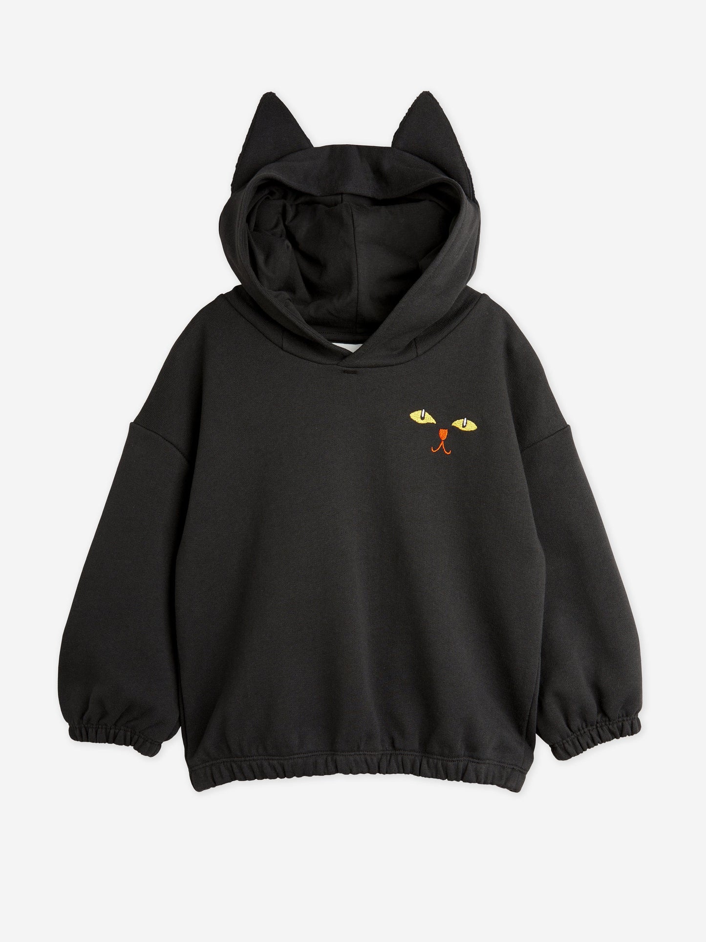 Mini Rodini Kids 猫眼连帽衫（黑色）