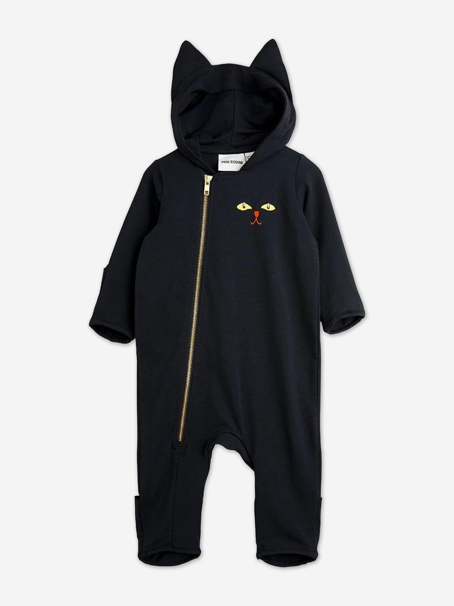 Mini Rodini 婴儿连体衣（黑色）