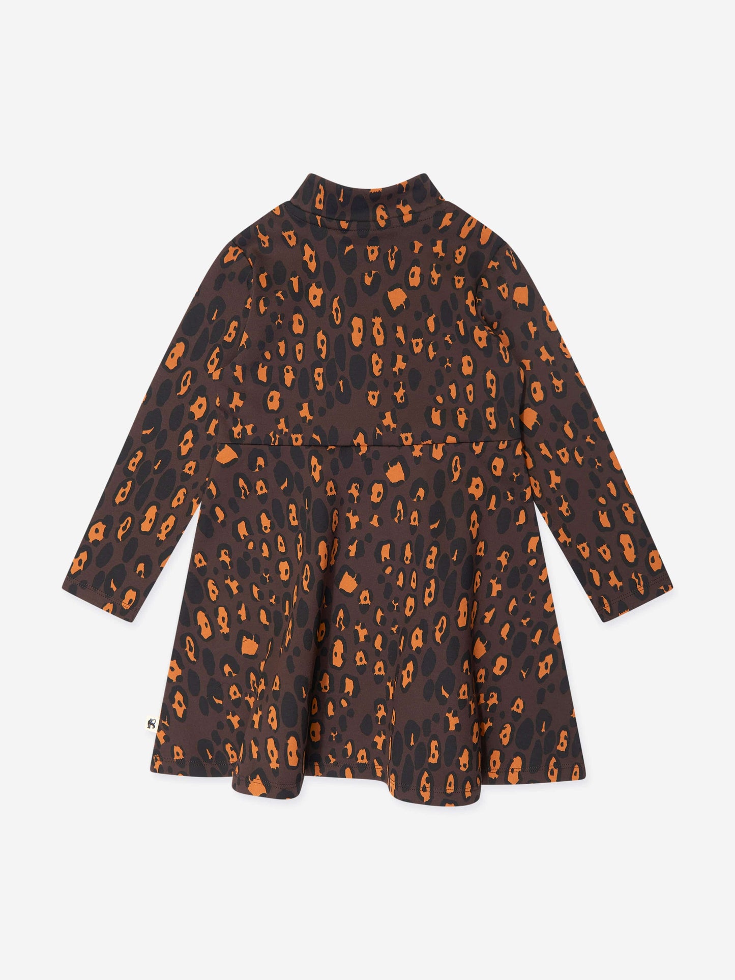 Mini Rodini 女童豹纹连衣裙（棕色）