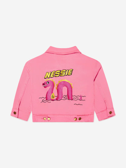 Mini Rodini 女童有机棉 Nessie 夹克（粉色）