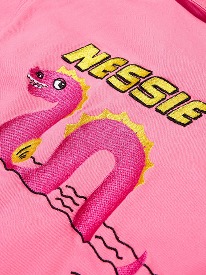 Mini Rodini 女童有机棉 Nessie 夹克（粉色）