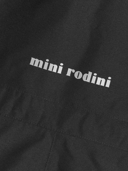 Mini Rodini 婴儿阿拉斯加熊猫防雪服（黑色）