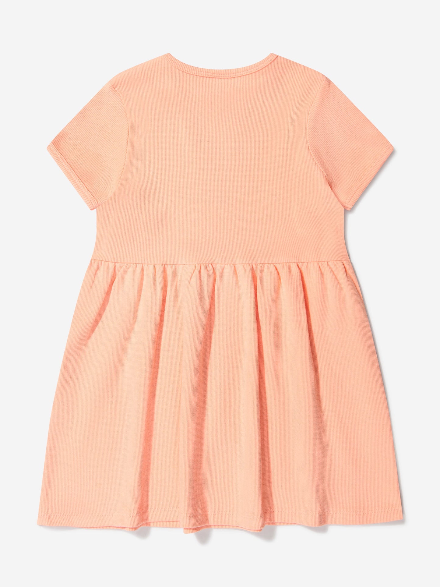 Mini Rodini 女童有机棉短袖连衣裙