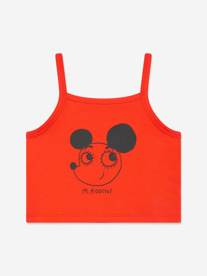 Mini Rodini 女童 Ritzrats 背心和 T 恤（多色）