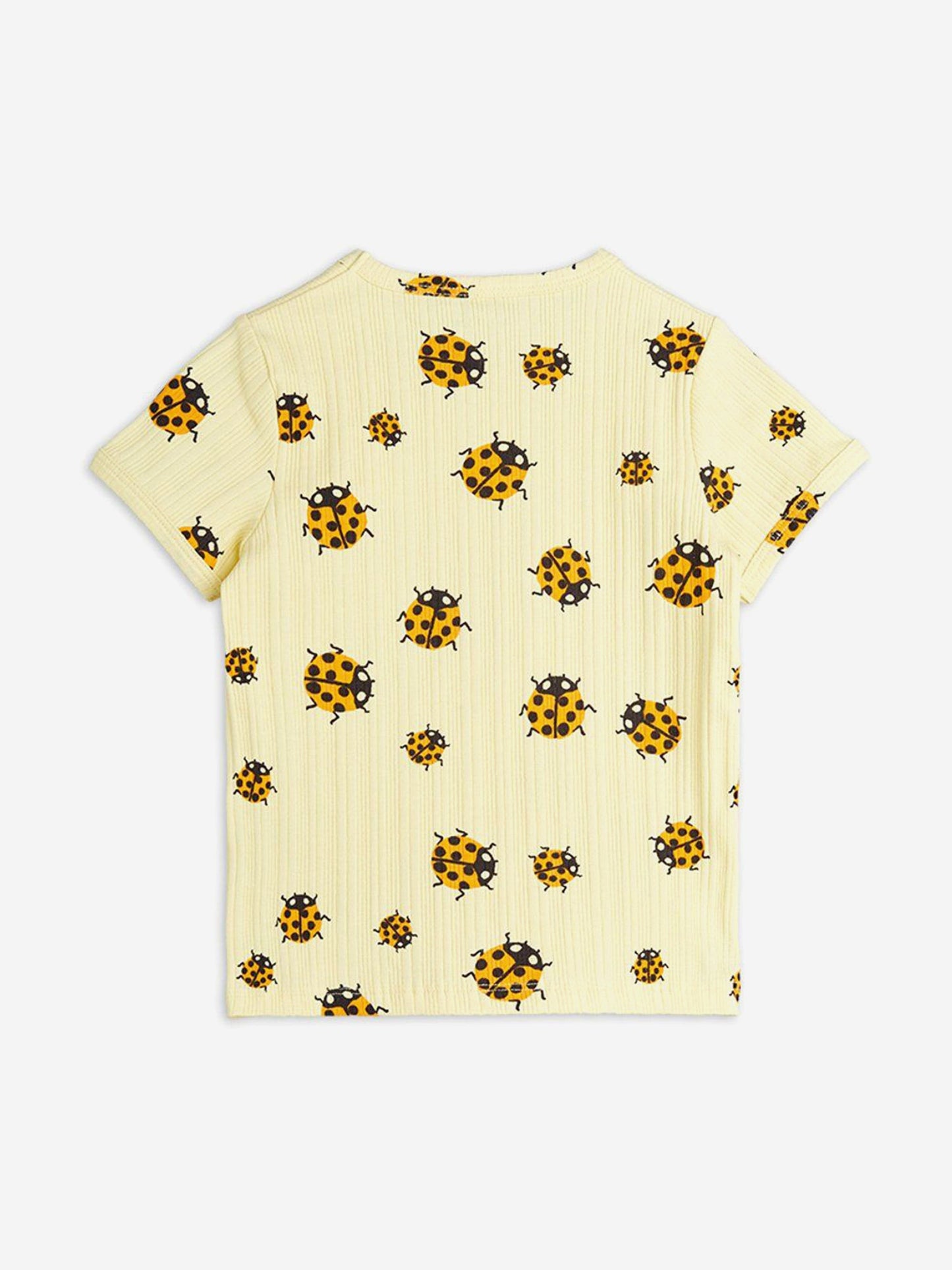 Girls Ladybugs AOP T-Shirt in Yellow