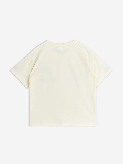 Kids Note Chenille T-Shirt in Ivory