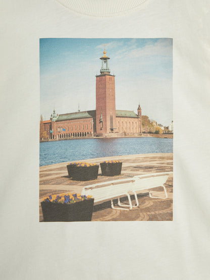 Kids City Hall T-Shirt in Ivory