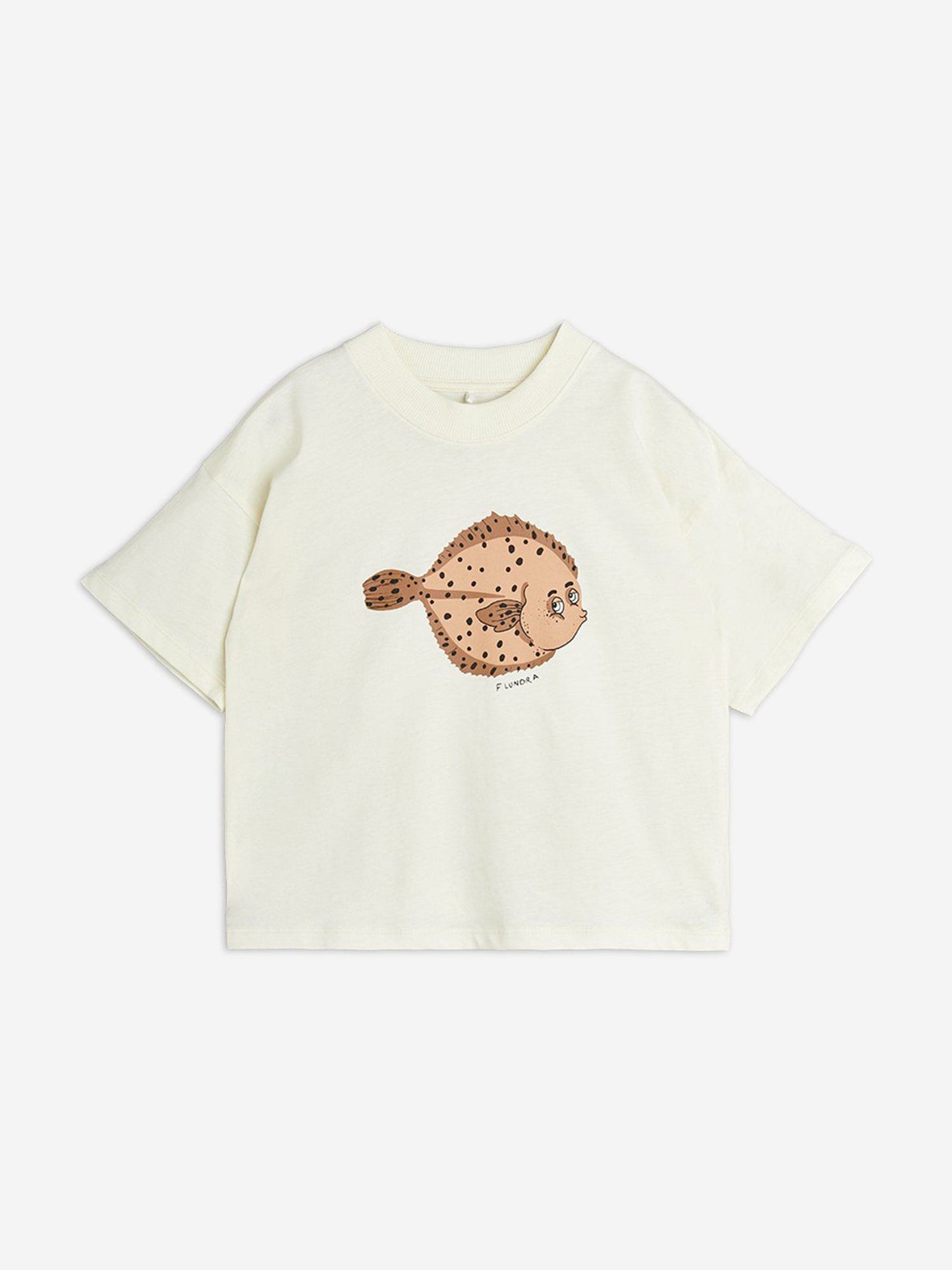 Kids Flundra T-Shirt in Ivory