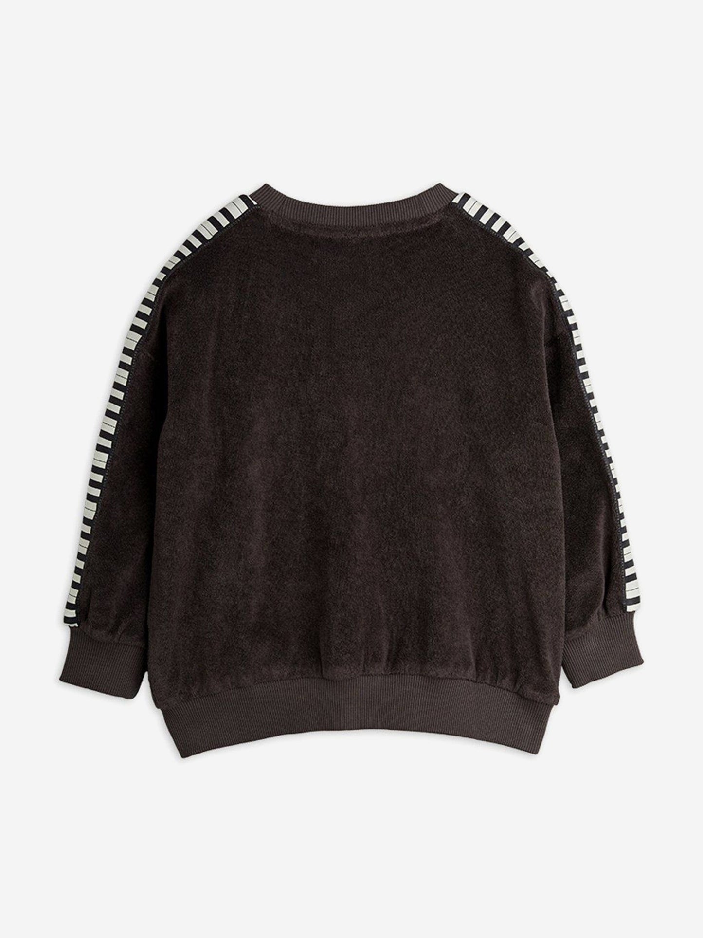 Boys Piano Terry Sweatshirt in Black