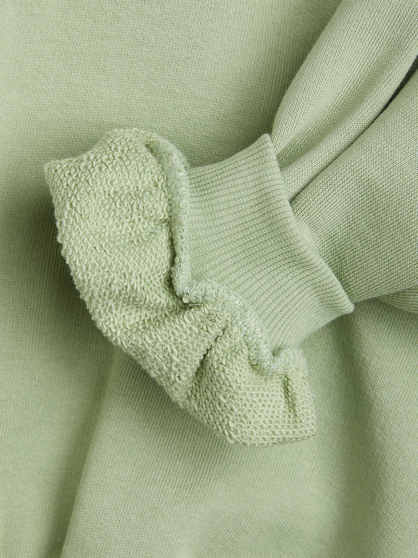 Girls Violin Sweatshirt in Green