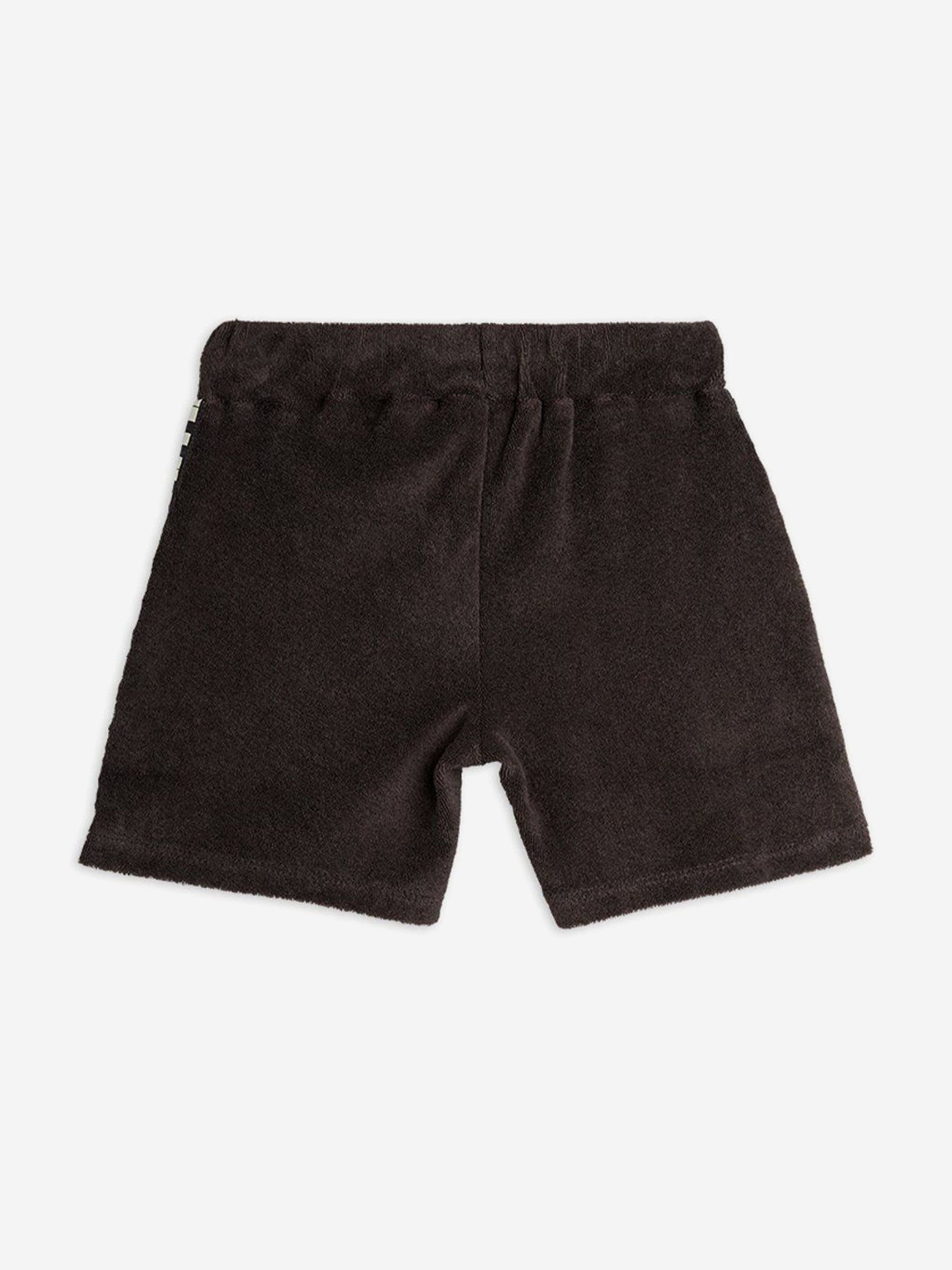 Boys Piano Terry Sweat Shorts in Black
