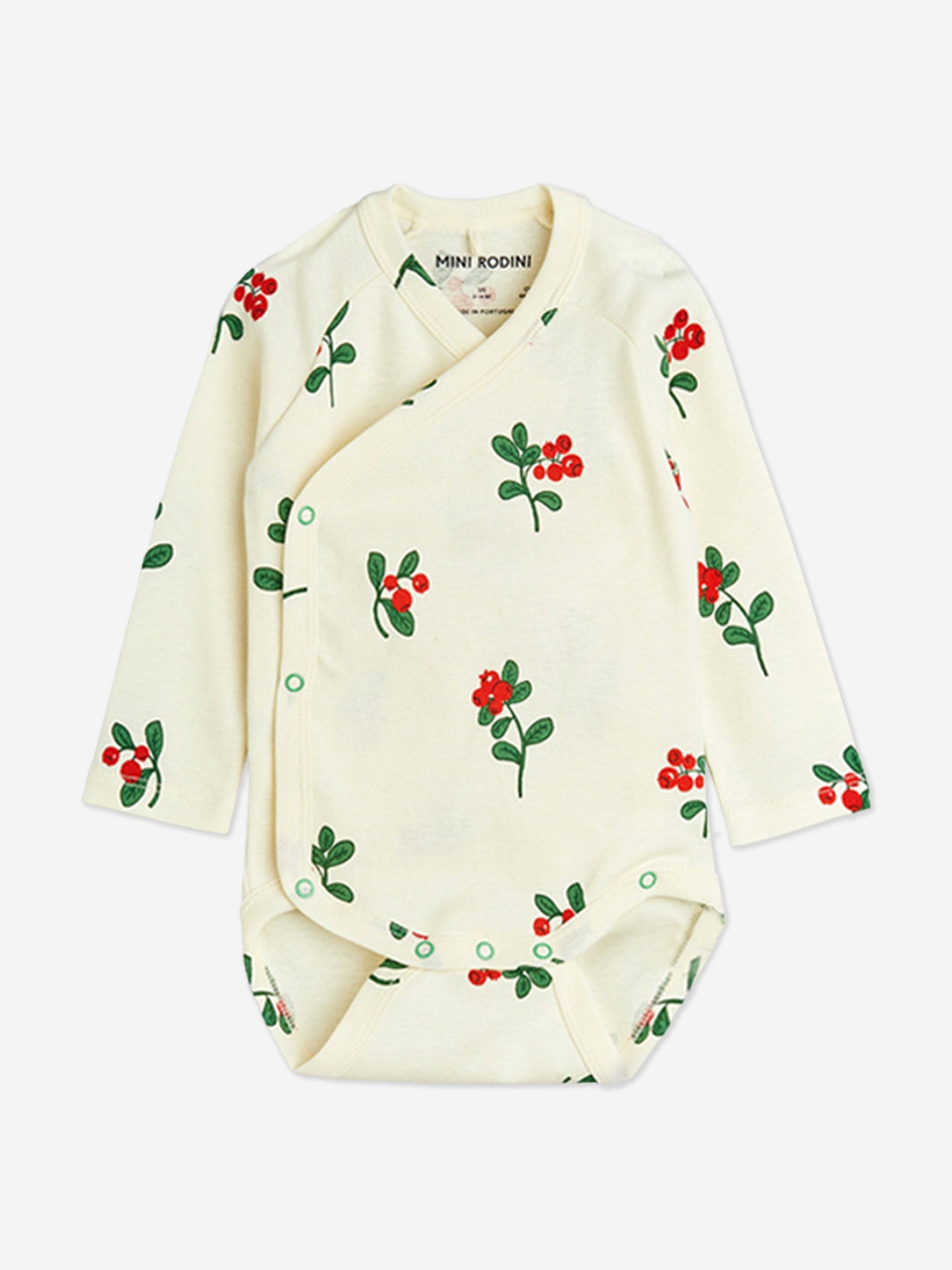 Baby Girls Lingonberries Bodysuit Set in Ivory