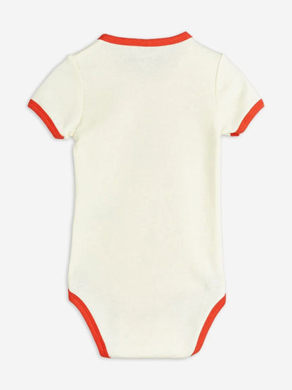 Baby Girls Ladybugs Bodysuit in Ivory