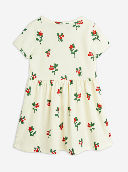 Girls Lingonberries AOP Dress in Ivory