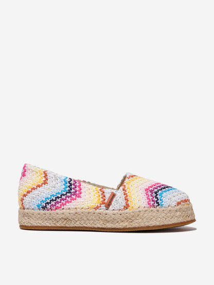 Missoni 女童 Zig Zag 帆布鞋（多色）