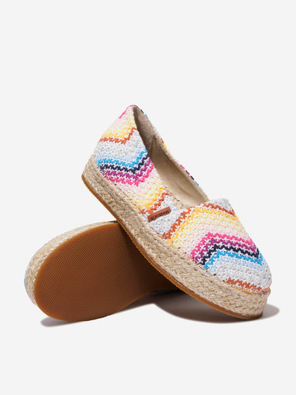 Missoni 女童 Zig Zag 帆布鞋（多色）