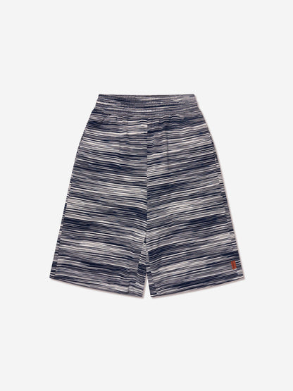 Missoni 男童蓝色条纹平纹短裤