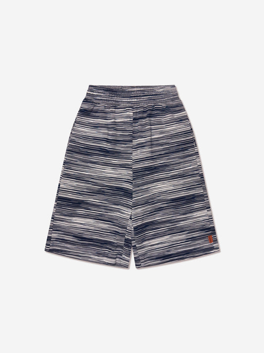 Missoni 男童蓝色条纹平纹短裤