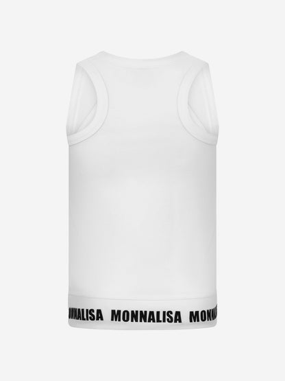 Monnalisa 女童棉质平纹针织运动上衣