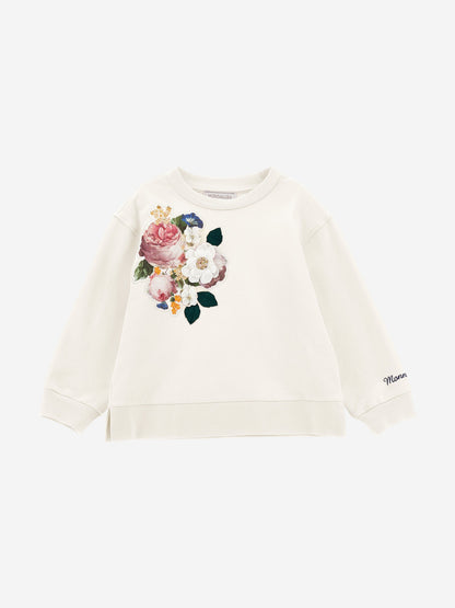 Monnalisa 女童 Bouquet 运动服（象牙色）