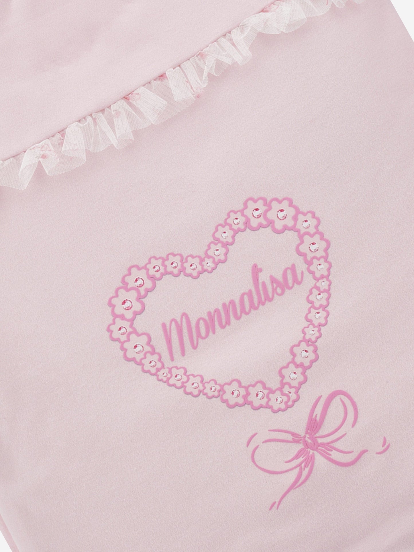 Monnalisa 女婴棉质睡袋（粉色）