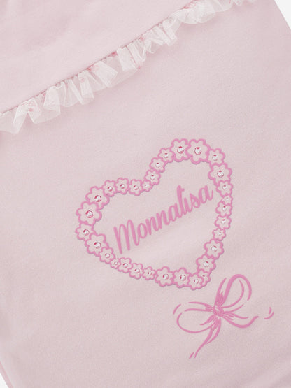 Monnalisa 女婴棉质睡袋（粉色）