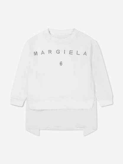 MM6 Maison Margiela 女童棉质连衣裙