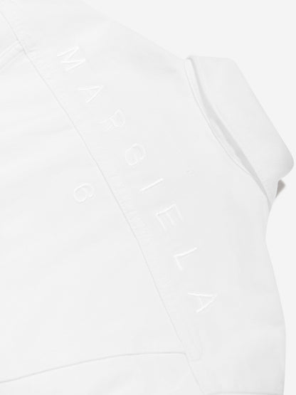 MM6 Maison Margiela 儿童象牙色牛仔夹克