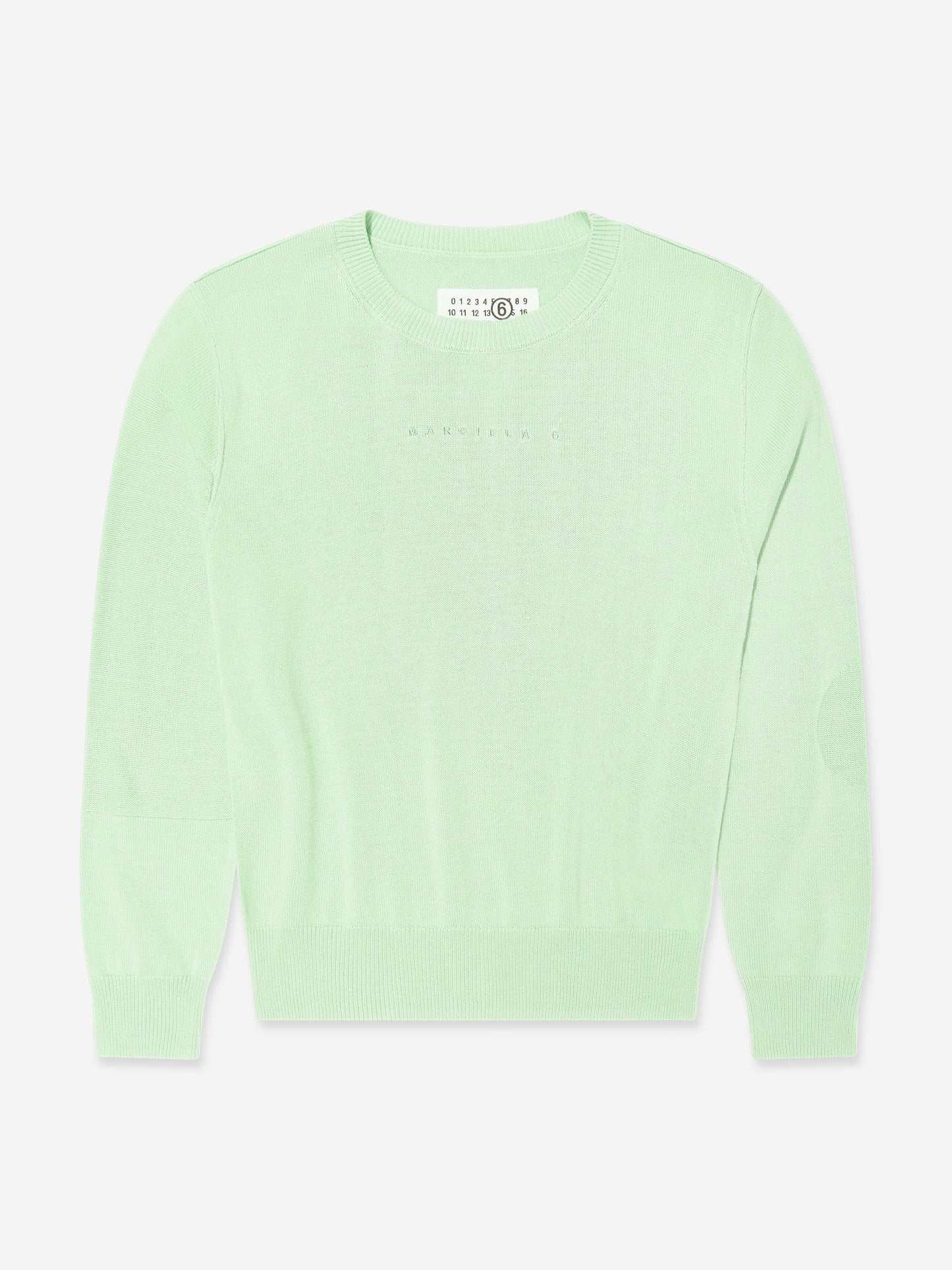 MM6 Maison Margiela 儿童轻质针织毛衣（绿色）