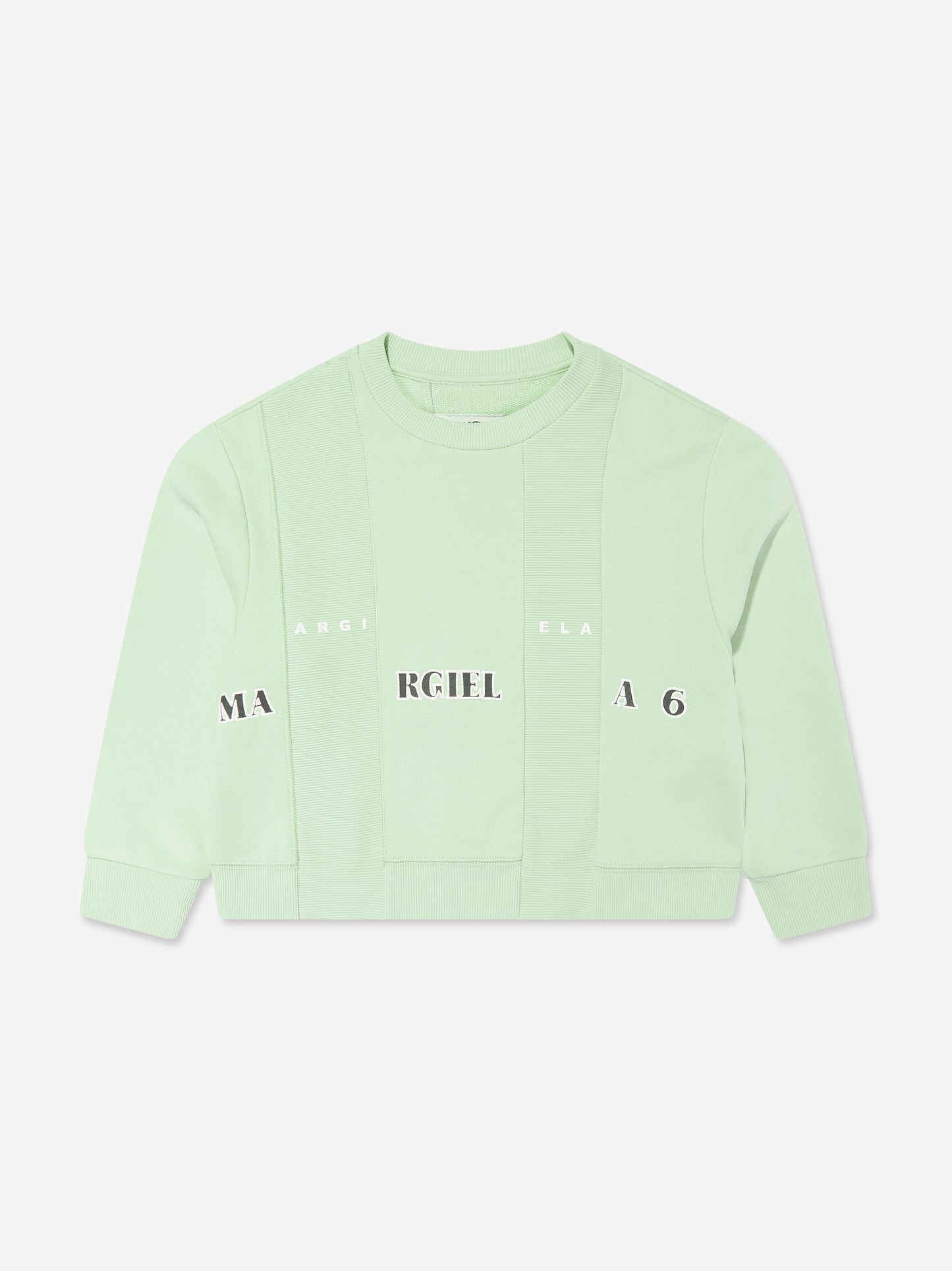 MM6 Maison Margiela 儿童绿色徽标运动衫