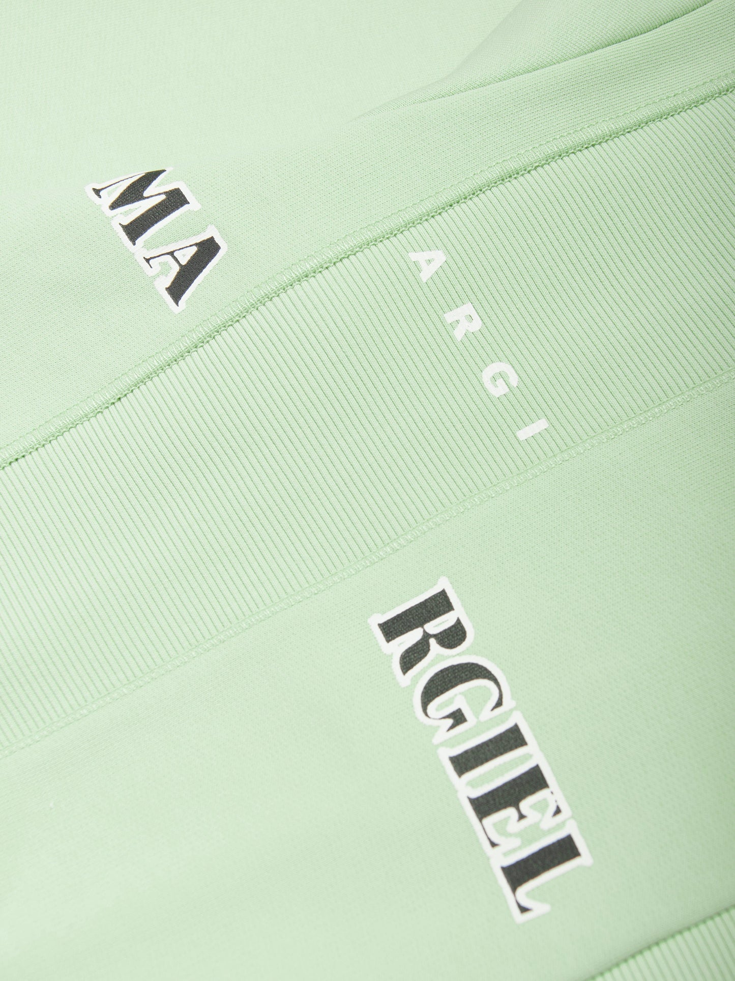 MM6 Maison Margiela 儿童绿色徽标运动衫