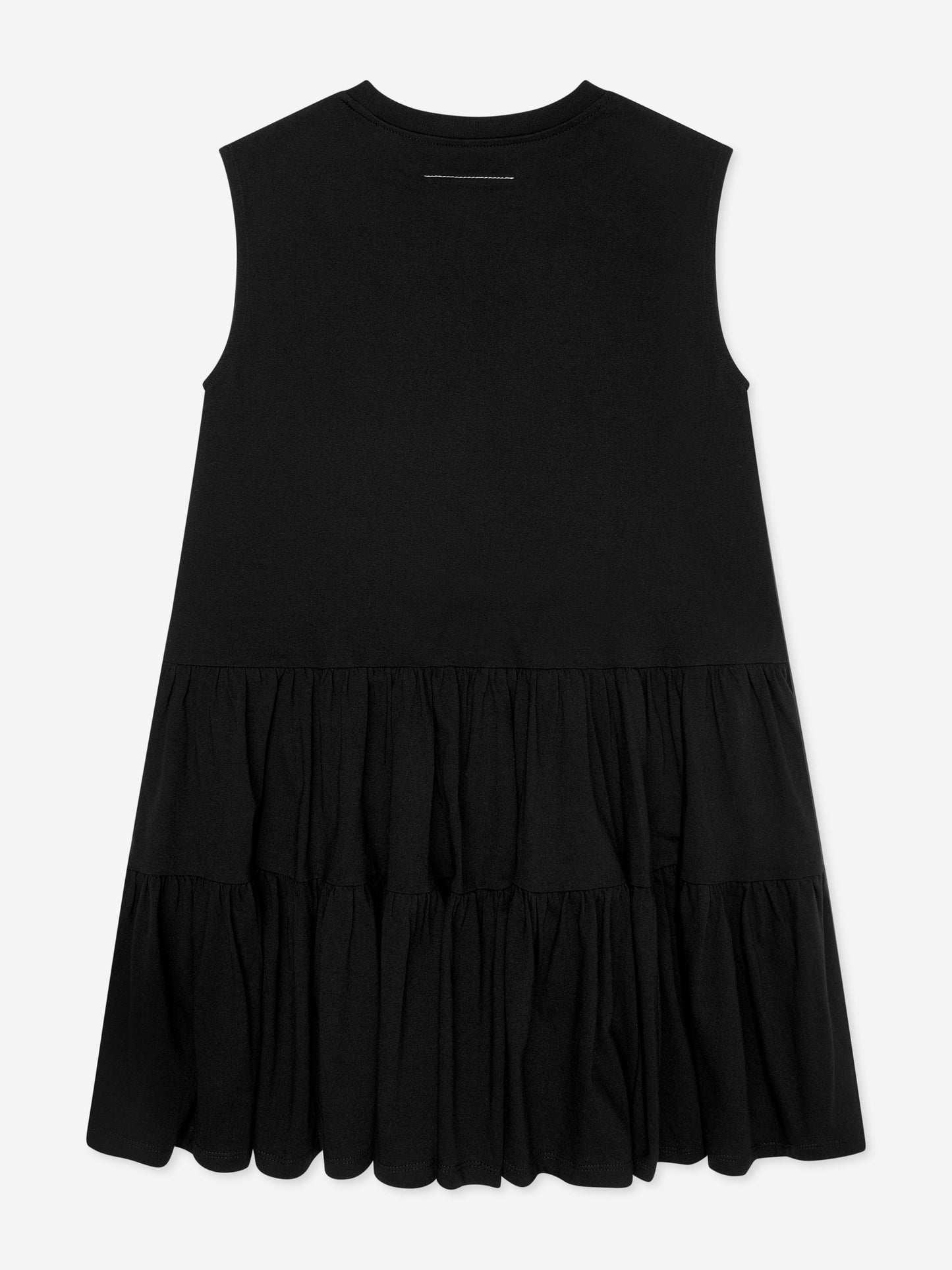 MM6 Maison Margiela 女童无袖针织连衣裙（黑色）
