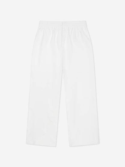 MM6 Maison Margiela 儿童白色宽腿慢跑裤