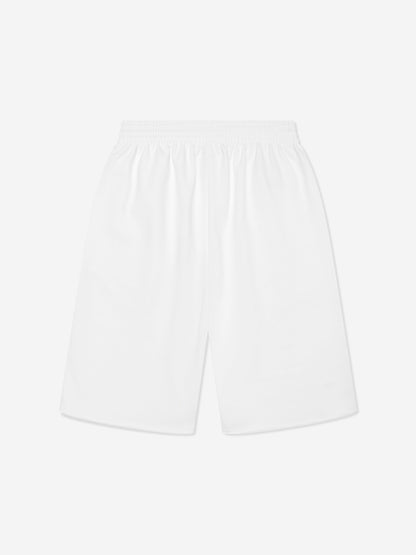 MM6 Maison Margiela 儿童白色徽标短裤