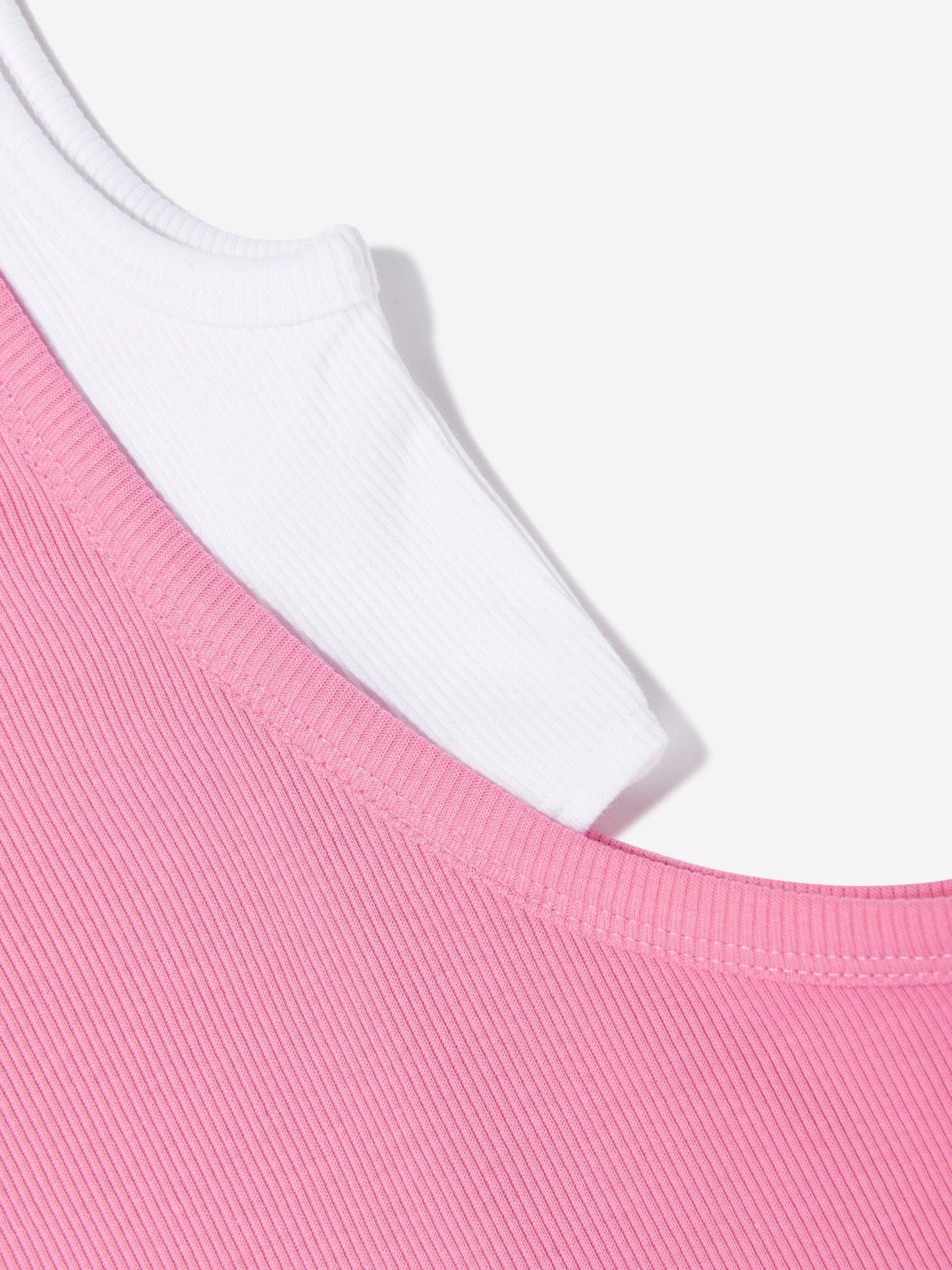 MM6 Maison Margiela 女童无袖针织连衣裙（粉色）